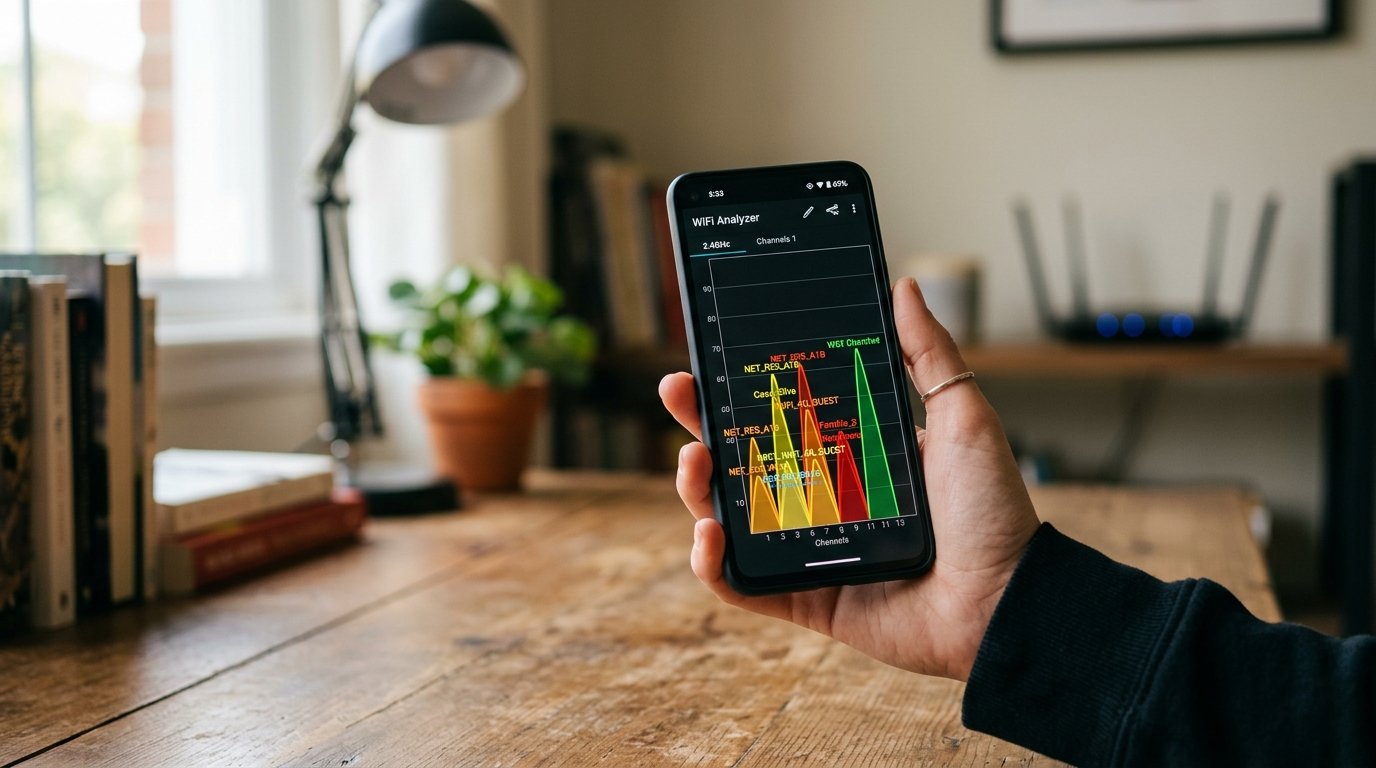 Como usar o WiFi Analyzer e achar o canal perfeito para sua rede