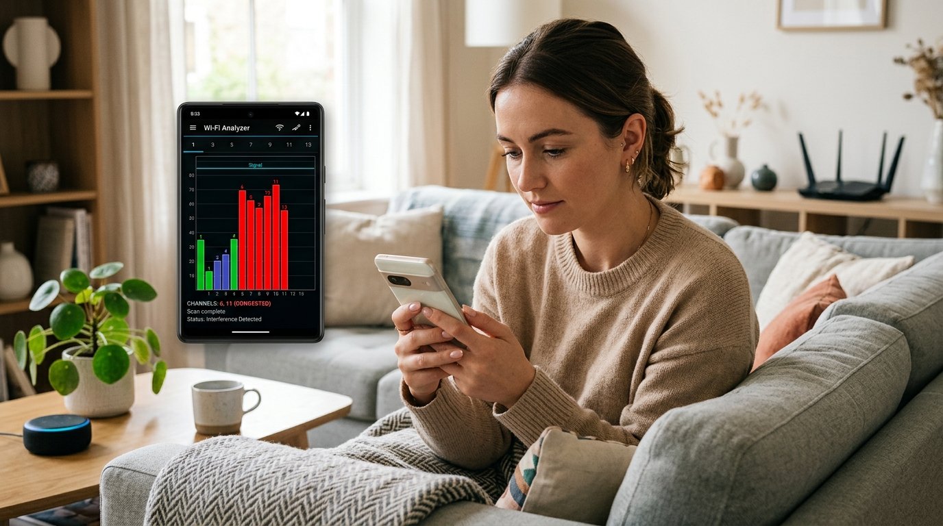Como diagnosticar interferência de Wi‑Fi no celular em 5 passos