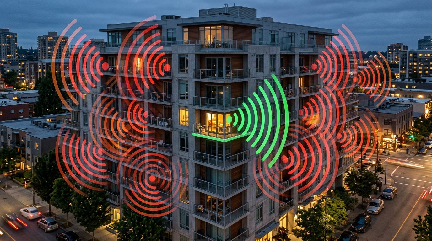 Como impedir que vizinhos atrapalhem seu Wi‑Fi em apartamento