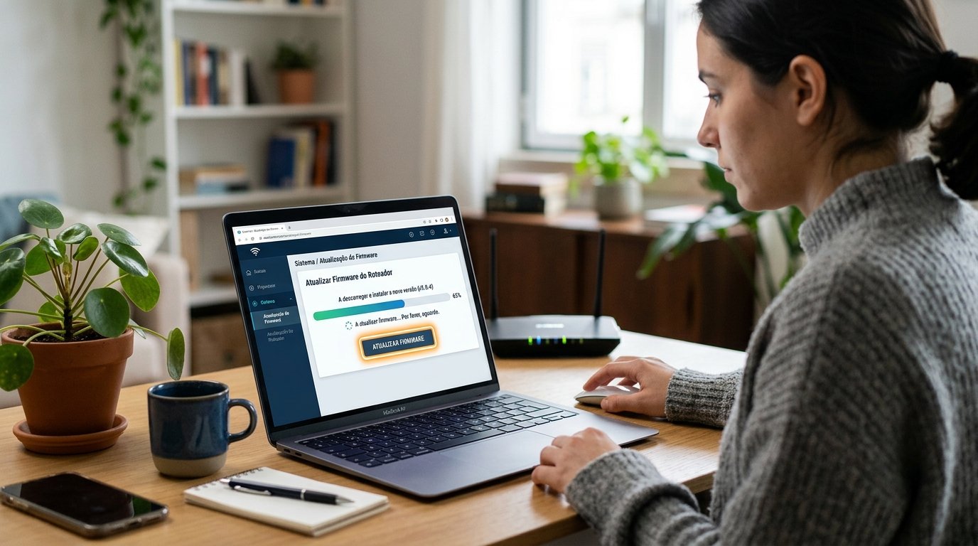 Atualizar firmware do roteador realmente reduz a interferência Wi‑Fi?