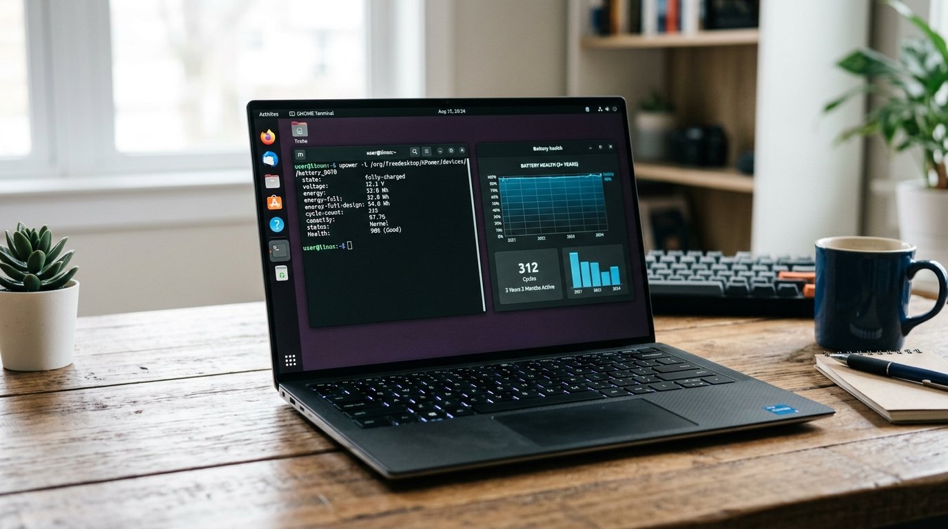 Como prolongar a bateria do notebook no Linux por mais de 3 anos