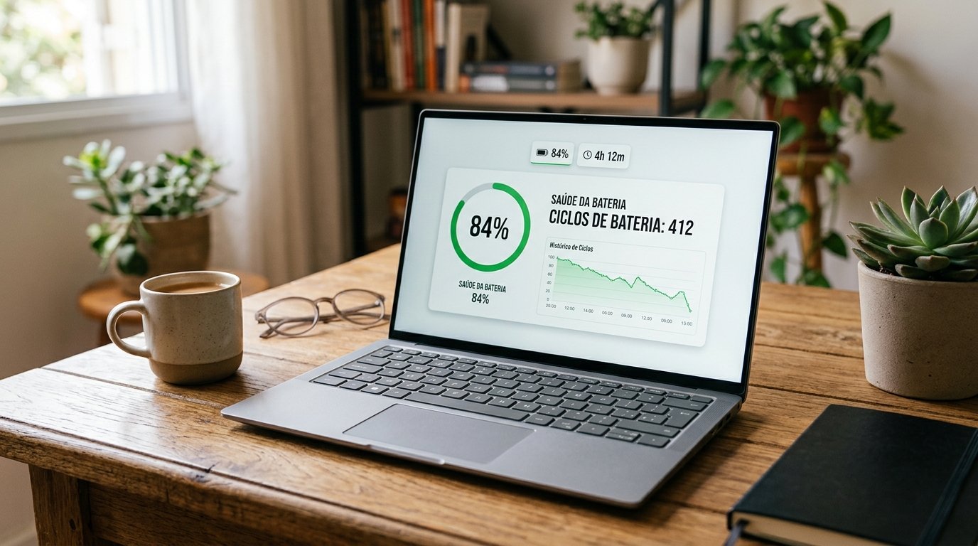 Ciclos de bateria: como calibrar e prolongar a vida útil do seu notebook