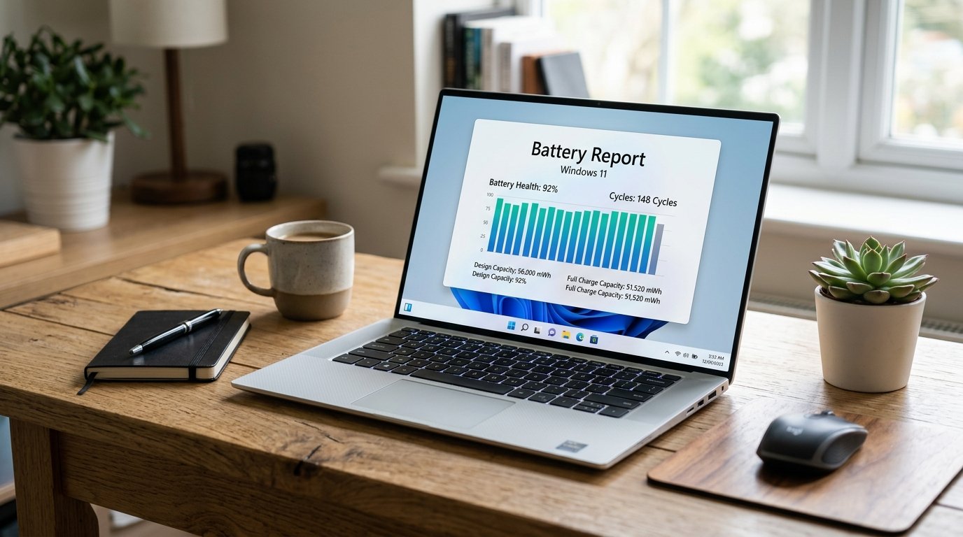 Ciclos de bateria: como calibrar e prolongar a vida no Windows 11
