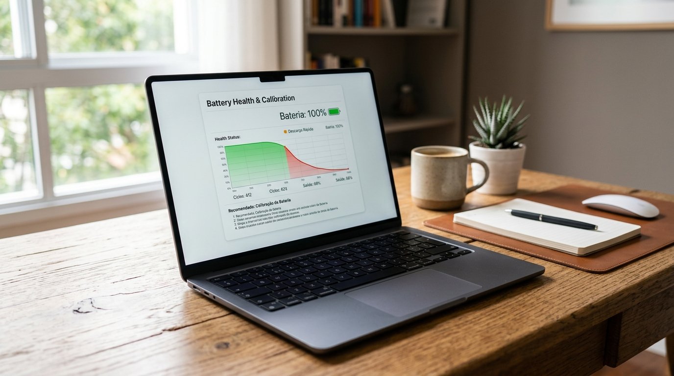 Notebook descarrega rápido mesmo em 100%? Aprenda a calibrar e resolver