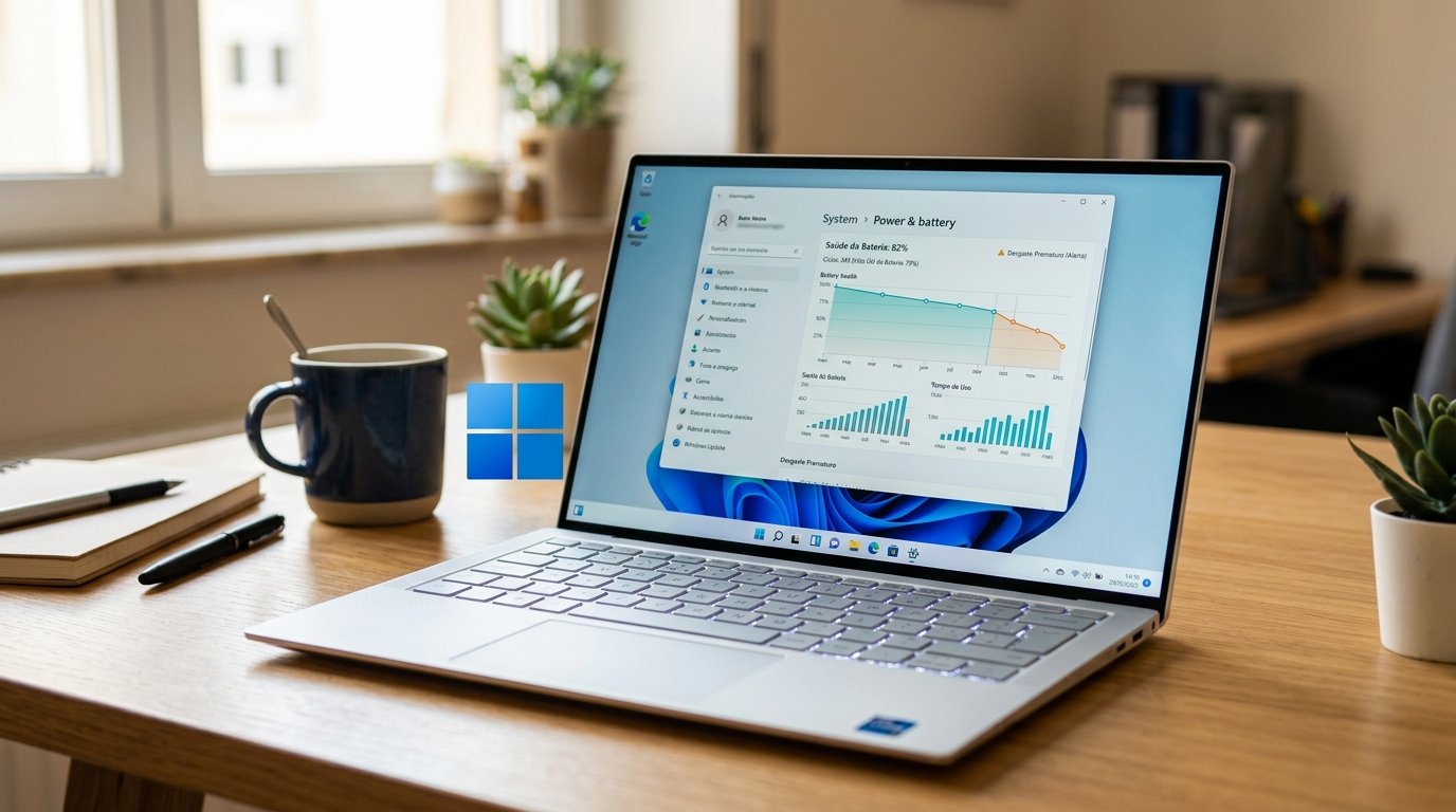 Como evitar o desgaste prematuro da bateria no Windows 11: hábitos que matam a bateria
